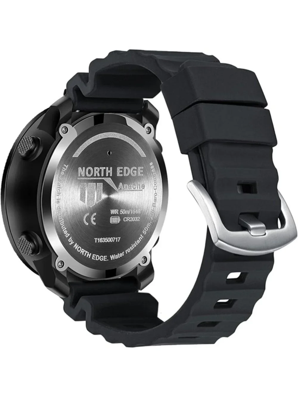 Outdoor Digital Watch for Men - Altimeter, Barometer, Compass, Pedometer, 50M